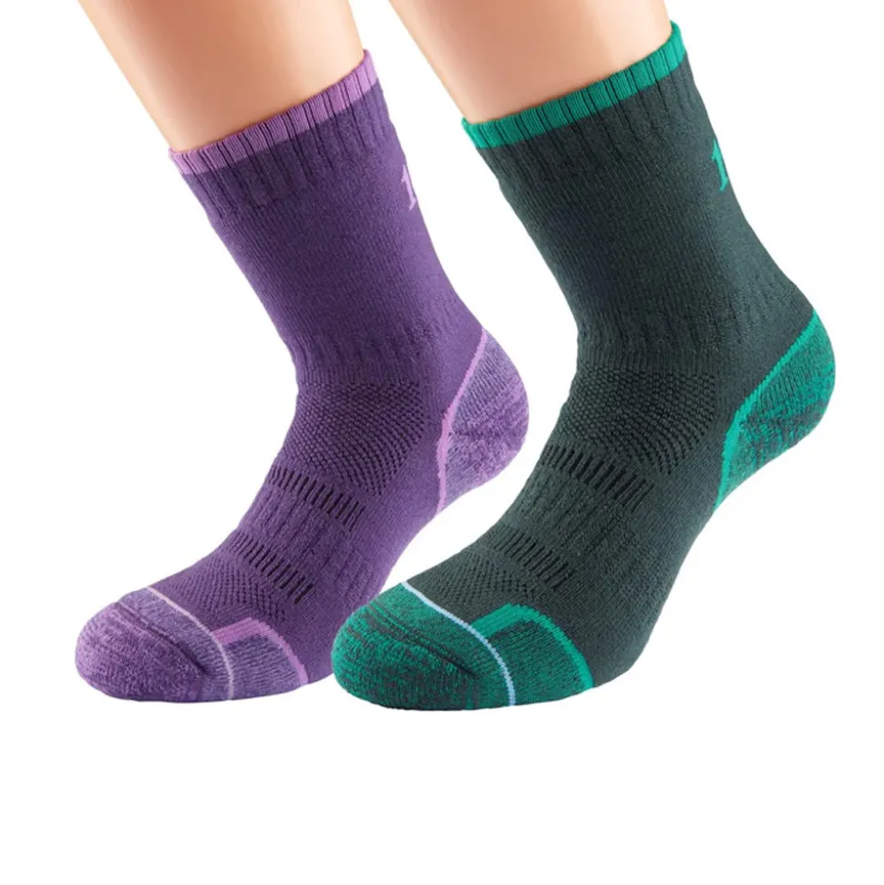 1000 Mile Walk Single Layer Calf Length per donna Calze (Twin Pack) - SS25