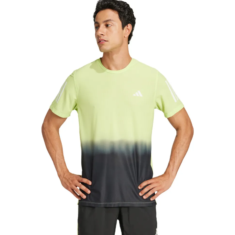 adidas Own The Run Colour Block T-Shirt - SS25