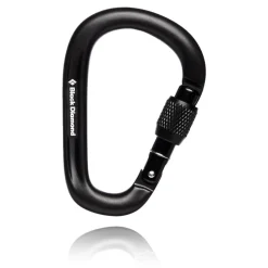 Black Diamond Pearlock Screwgate Carabiner - AW24