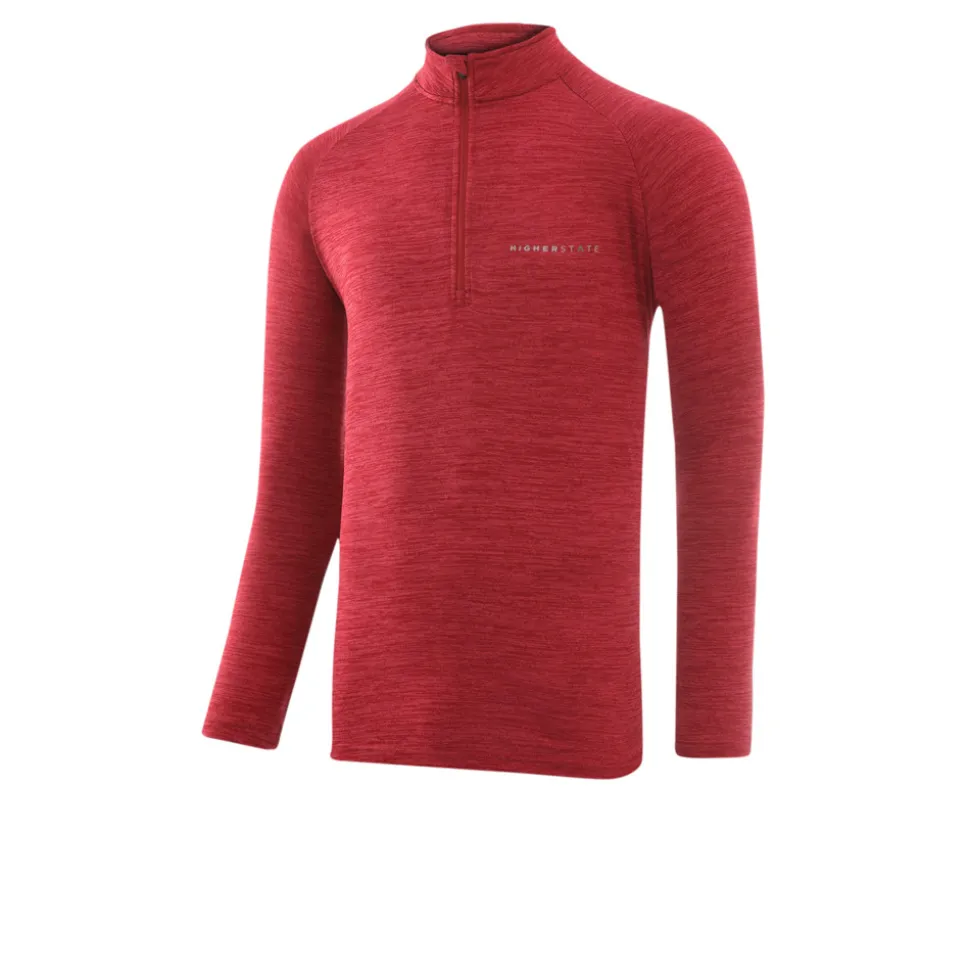 Higher State L/S Raglan Maglia con zip - AW23