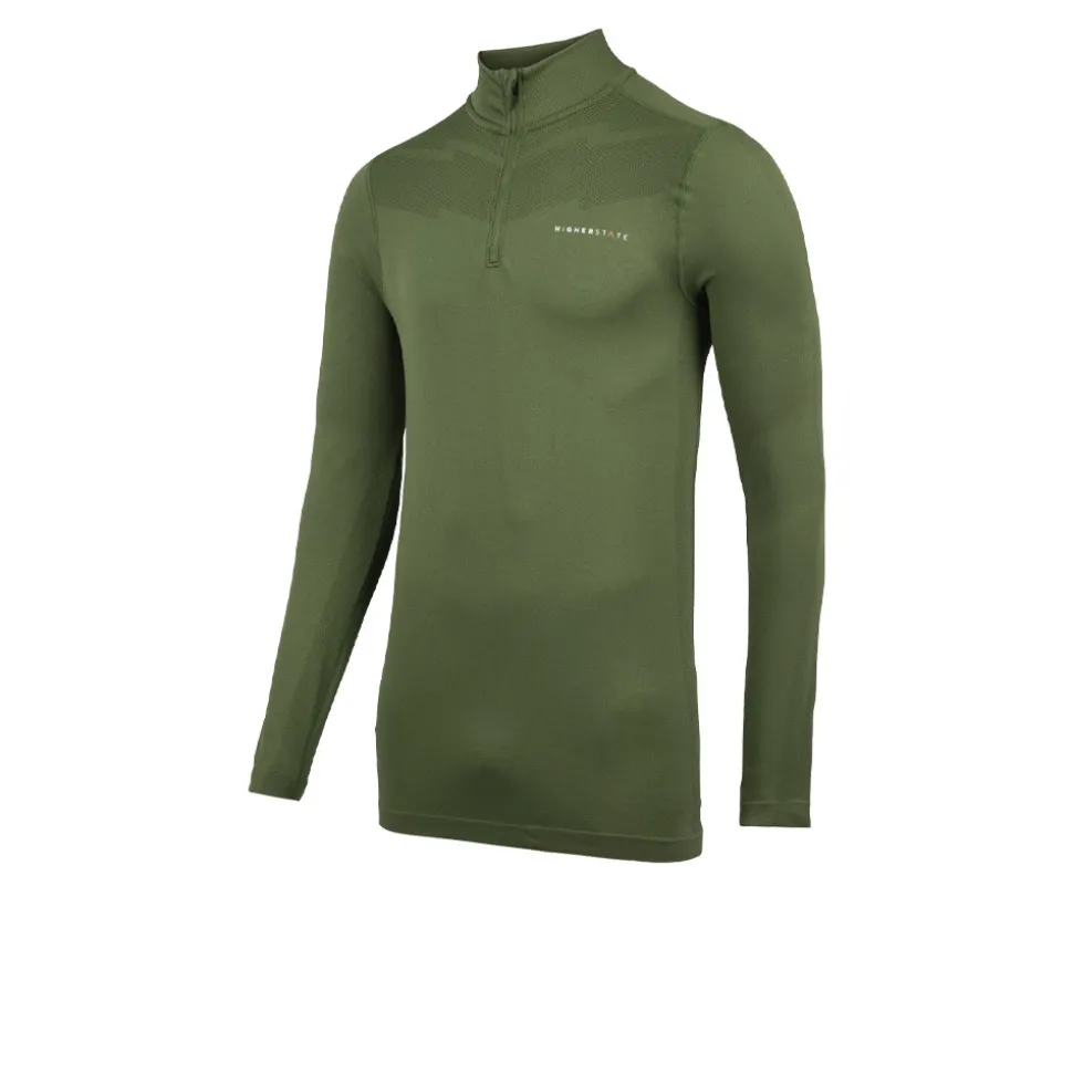 Higher State Seamfree Half Cerniera Maglia da corsa