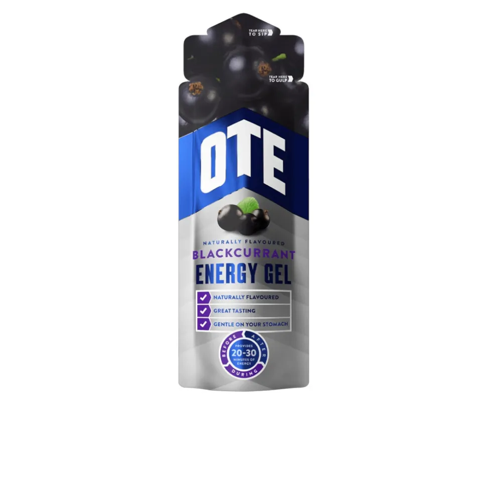 OTE Blackcurrant Energy Gels (Box of 20) - SS25