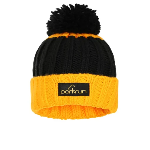 Parkrun Apricot Knitted Cappello and Guanto Set