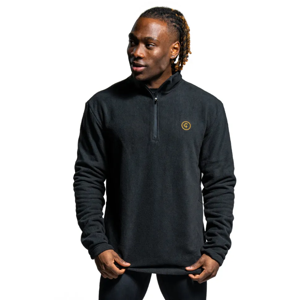 Parkrun Apricot Men's 1/4 Cerniera Microfleece