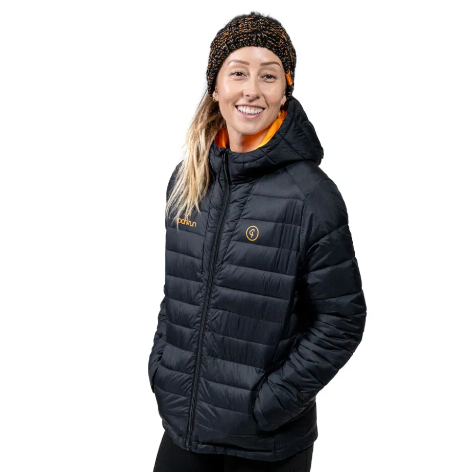 Parkrun Apricot per donna Padded Giubbotto