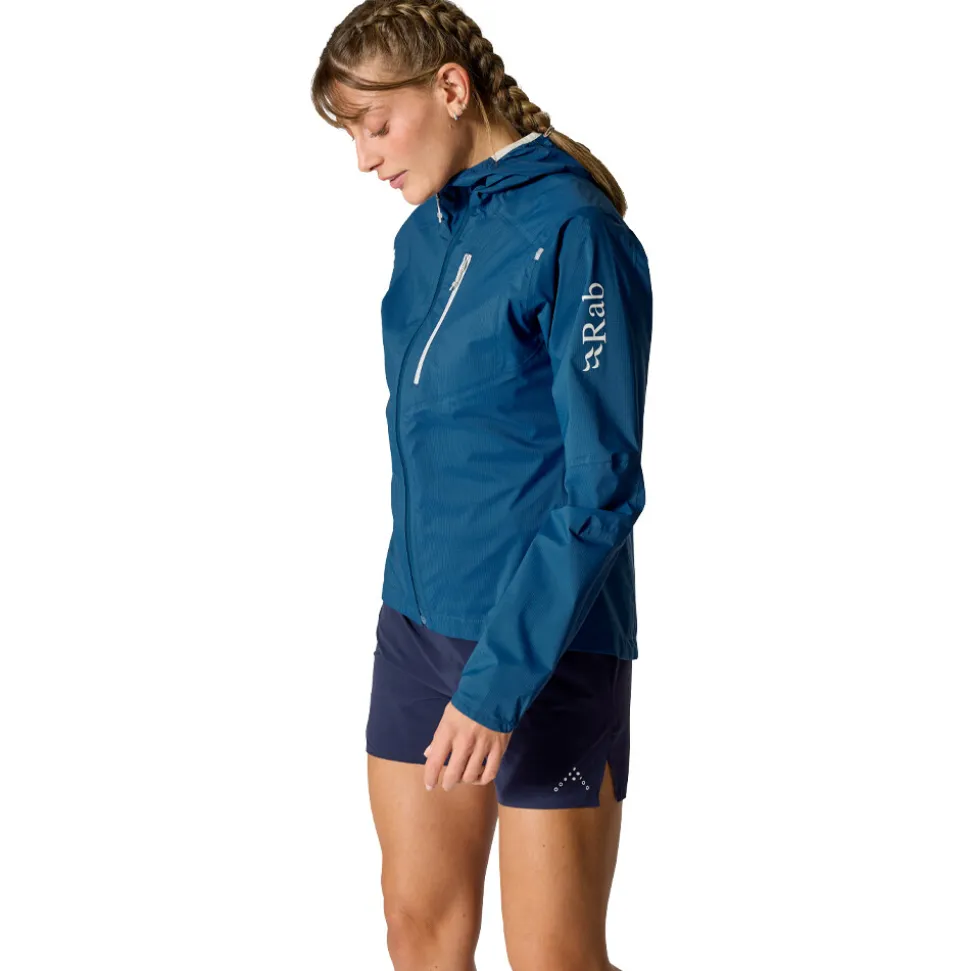 Rab Downpour Trail Light Impermeabile per donna Giubbotto - SS25