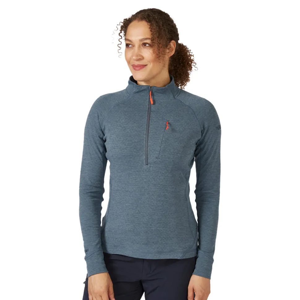 Rab Nexus Maglia con mezza zip da donna - SS23