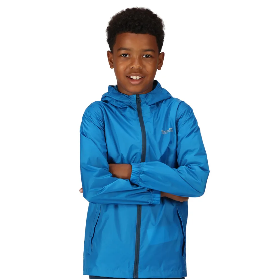 Regatta Pack-It III Impermeabile Junior Giubbotto