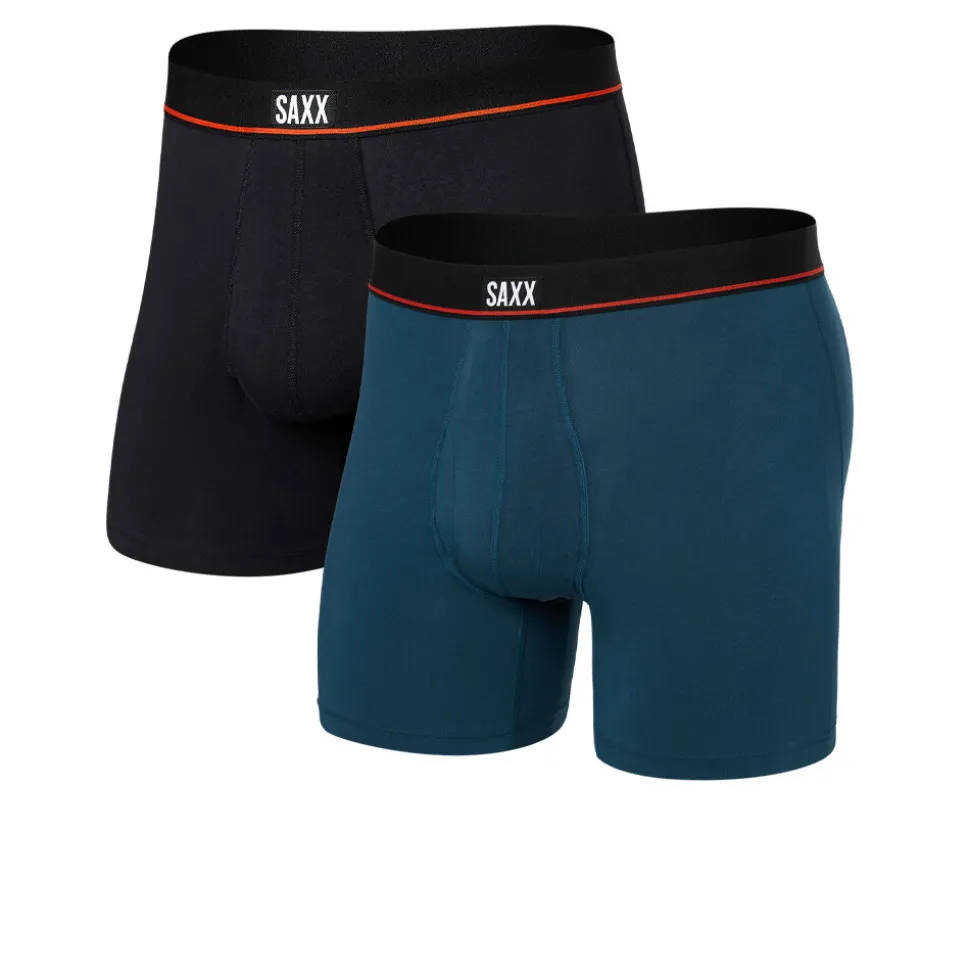 Saxx Non-Stop Stretch Cotton Boxer Intimo uomo (2 Pack) - SS25