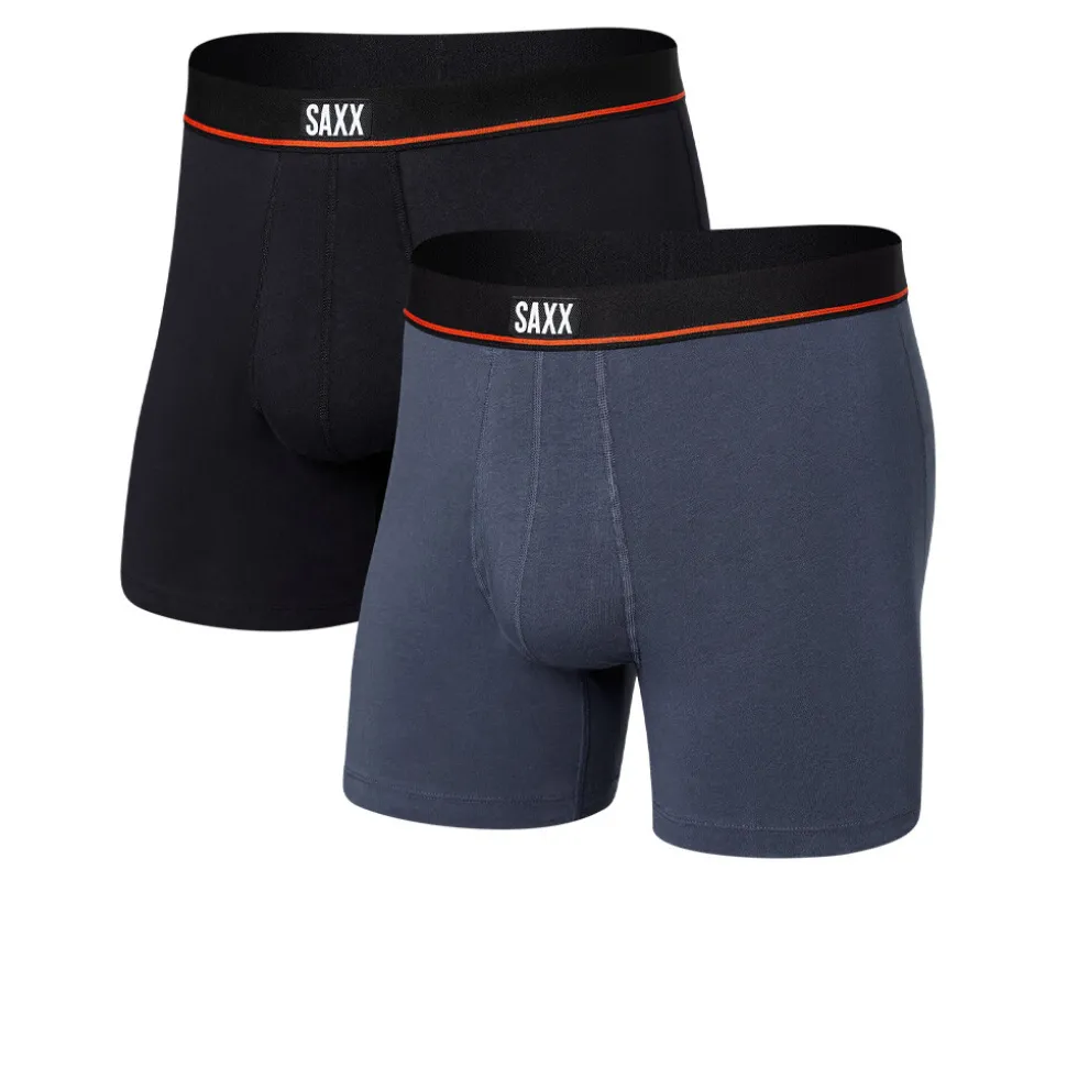 Saxx Non-Stop Stretch Cotton Boxer Intimo uomo (2 Pack) - SS25
