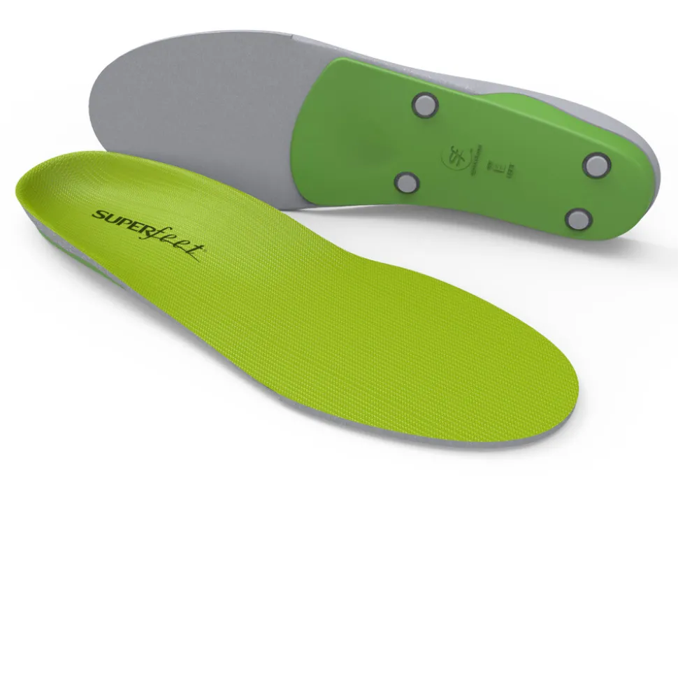 Superfeet All-Purpose Support High Arch (Green) Solette - SS25